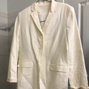White blazer